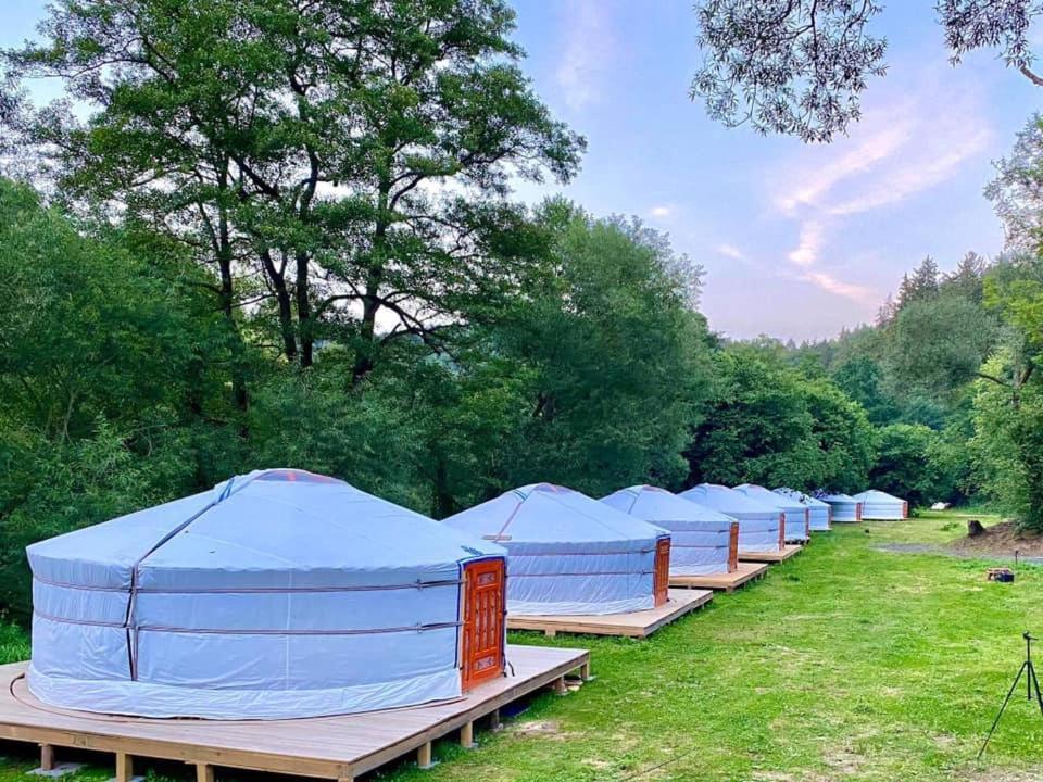 Mongolian Yurt Camp Hotel Cesky Sternberk Exterior photo